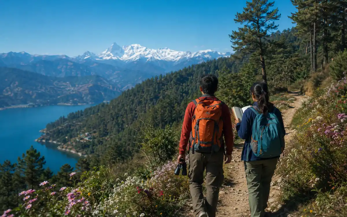 Travel guides to Kumaon by road – mountain road and travel scenery in Uttarakhand