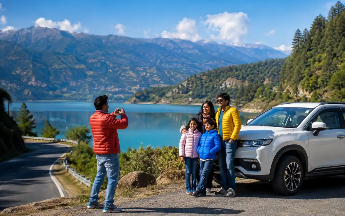 Kumaon circuit itineraries from Kathgodam – mountain road and travel scenery in Uttarakhand