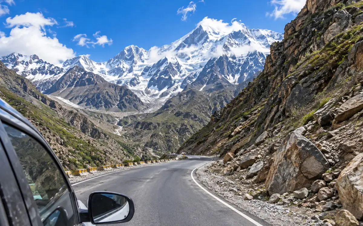 Kathgodam to Dharchula by taxi – mountain road and travel scenery in Uttarakhand